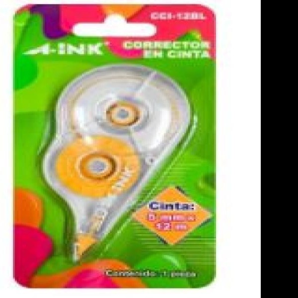 CORRECTOR CINTA 5.0MMX12M.CCI-12BL A INK ARTLINE E.12 C.576
